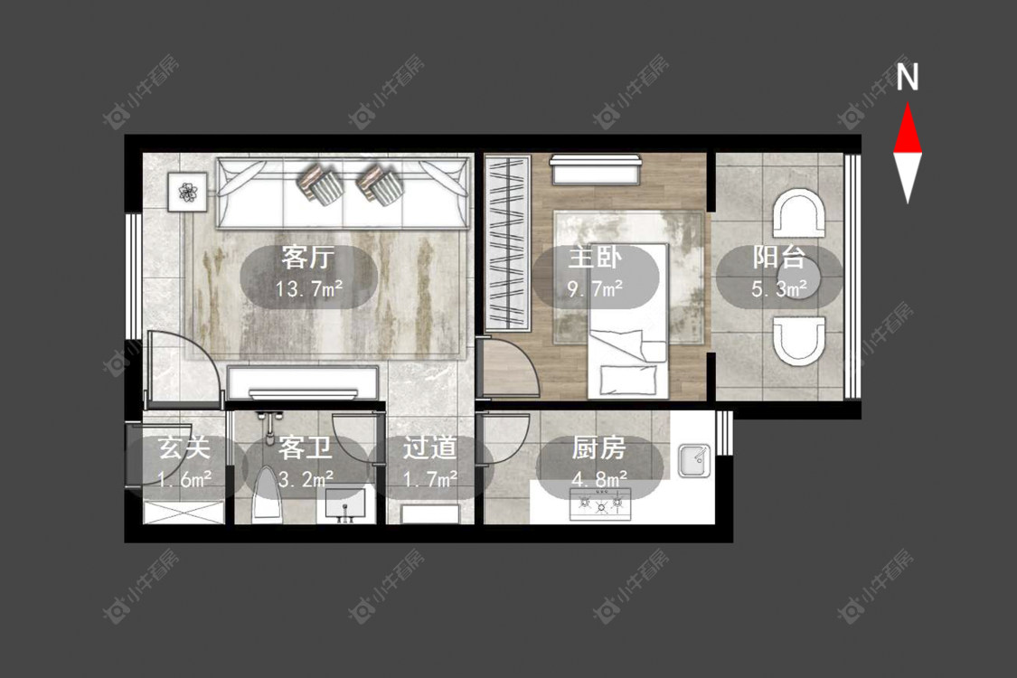 绿地香颂花园房源户型图 常州绿地香颂花园在售二手房源户型图_小牛看房