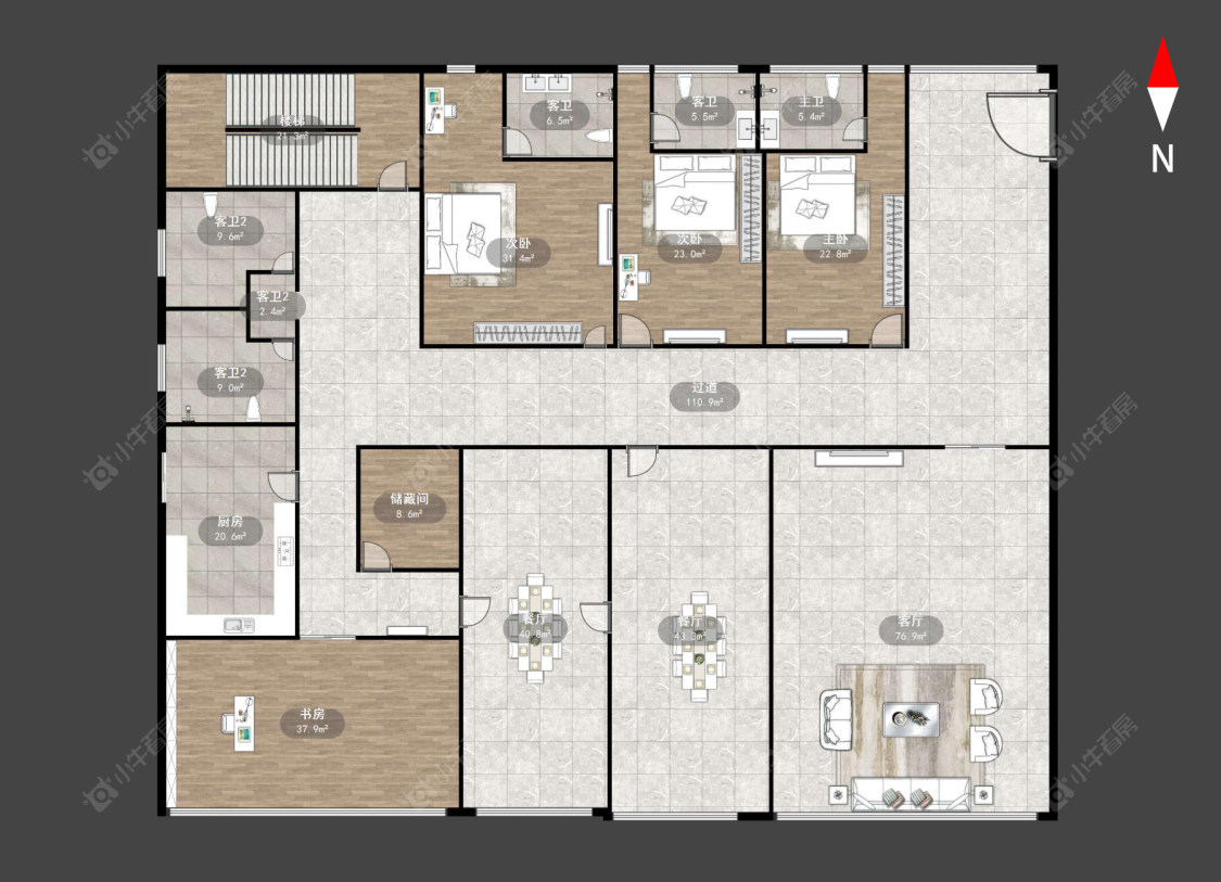 常州延陵中路在售二手房源户型图_小牛看房