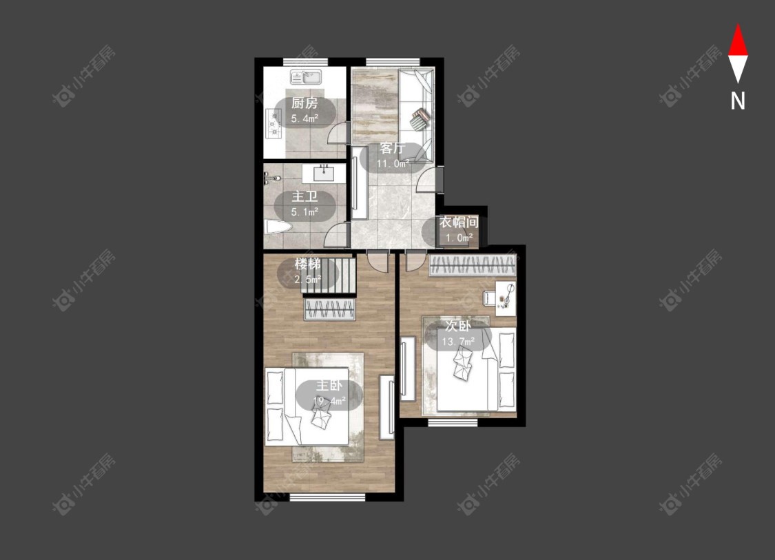 元丰桥房源户型图 常州元丰桥在售二手房源户型图_小牛看房