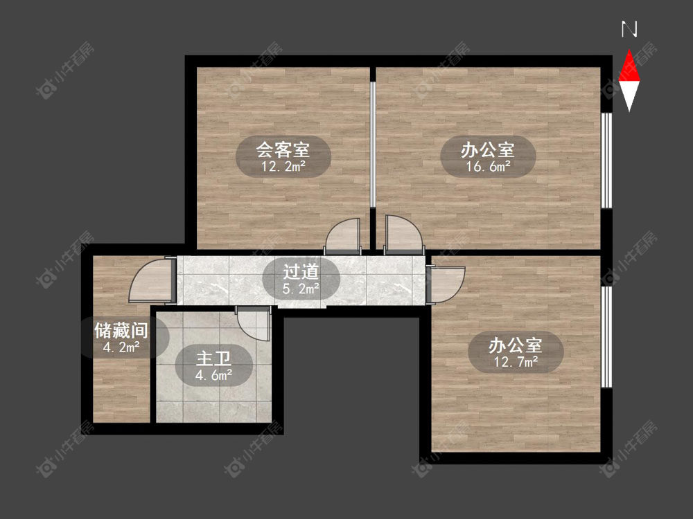 常州现代城在售二手房房源户型图_小牛看房