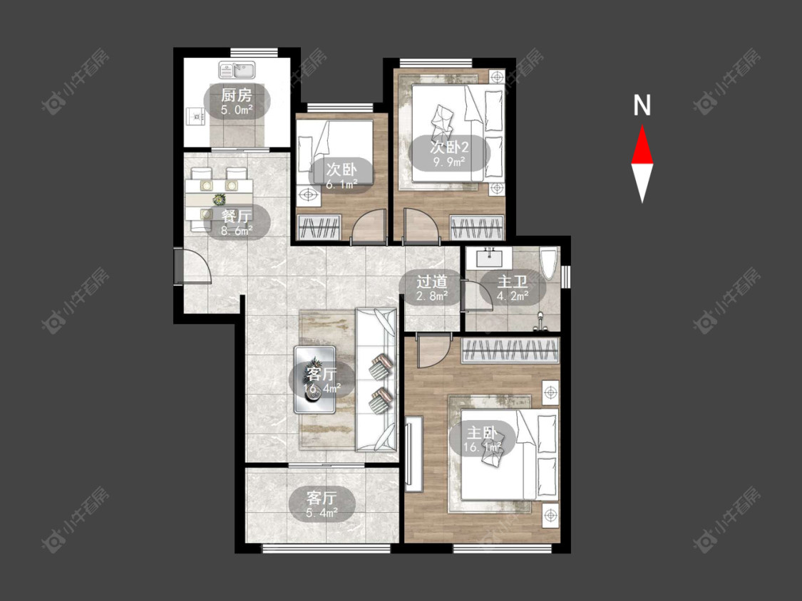 常州清水湾花园一期在售二手房源_小牛看房