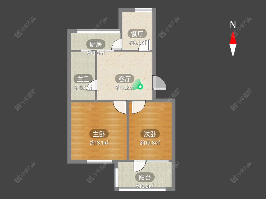 常州兰翔新村在售二手房源户型图_小牛看房