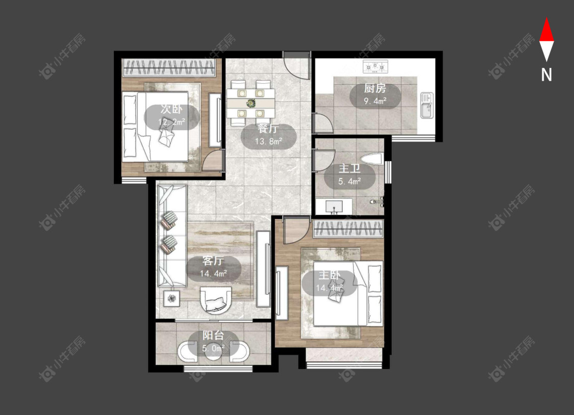 紫韵香庭一期房源户型图 常州紫韵香庭一期在售二手房源户型图_小牛看房