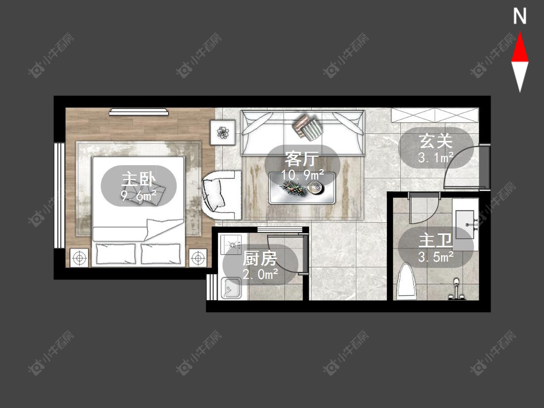 常州东方国际公寓在售二手房房源户型图_小牛看房