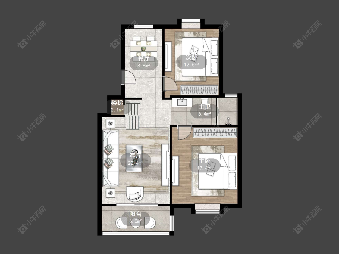 丹阳凰嘉花苑在售二手房源户型图_小牛看房