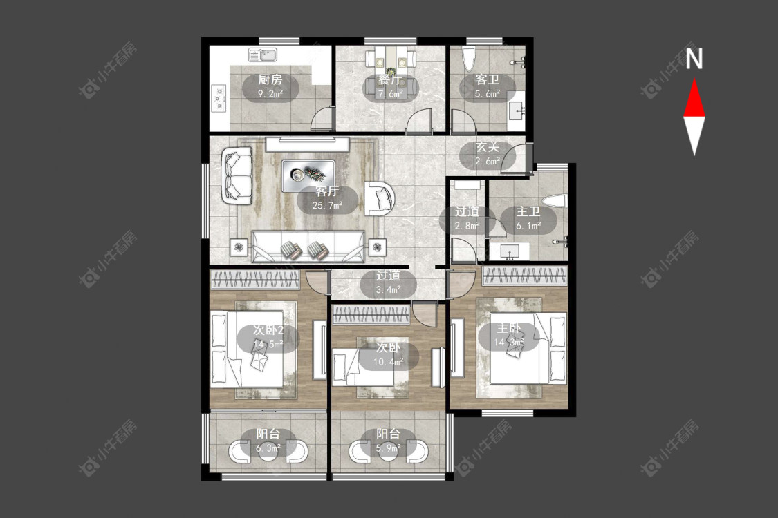 湾里新村房源户型图 常州湾里新村在售二手房源户型图_小牛看房