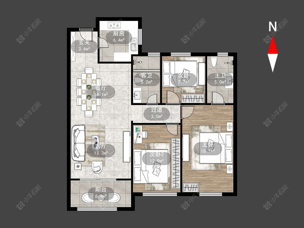 常州玉兰广场五期在售二手房_小牛看房