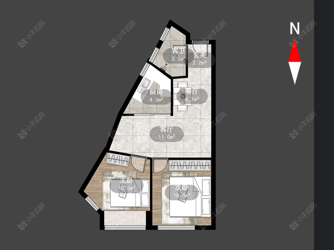常州泰盈八千里在售二手房源户型图_小牛看房
