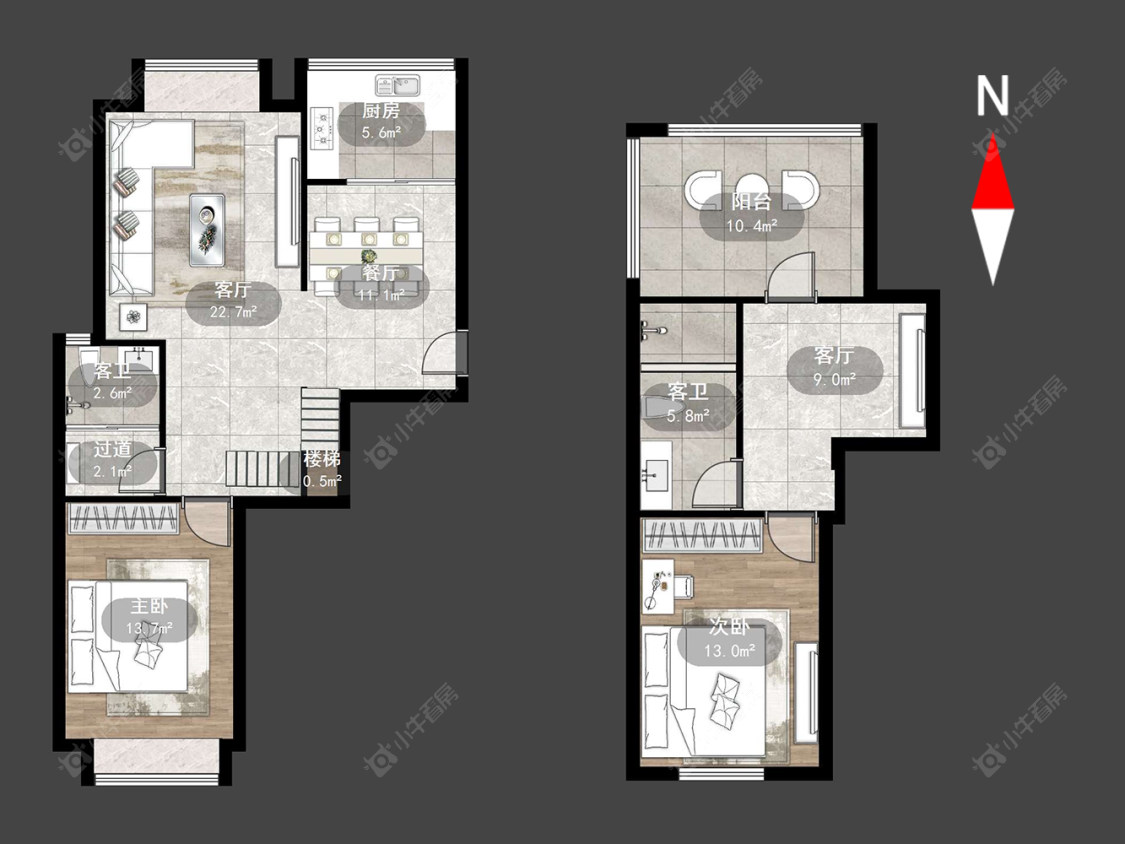 常州白云东苑南区在售二手房源户型图_小牛看房