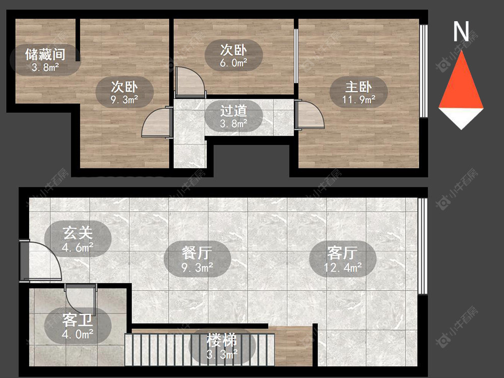 常州誉天大厦在售二手房房源户型图_小牛看房