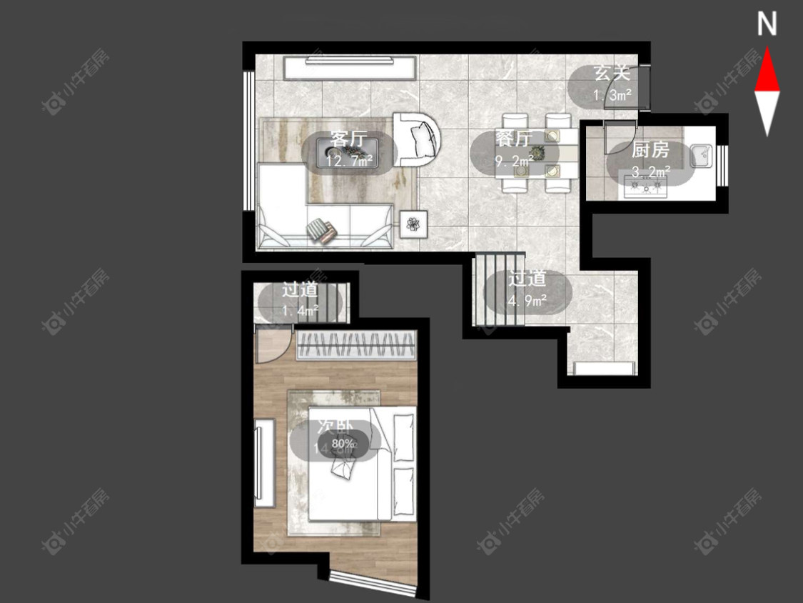 常州璞丽湾花园在售二手房源户型图_小牛看房