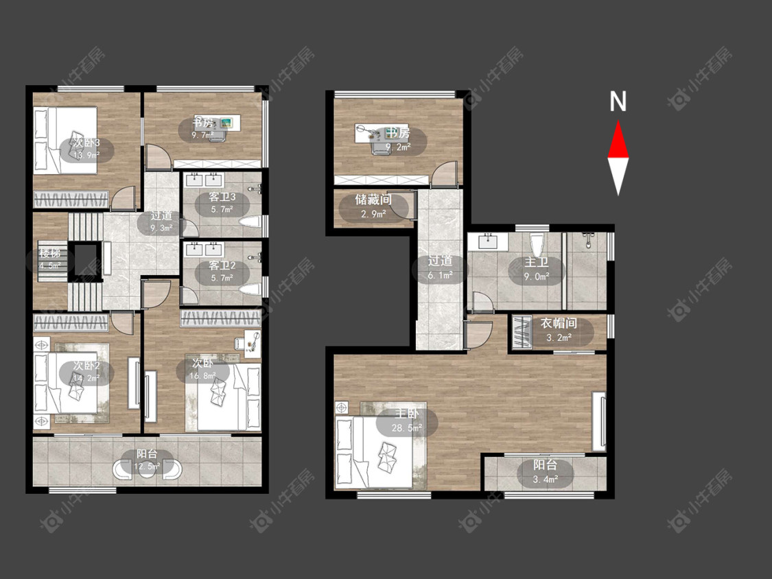 绿都万和城三区房源户型图 常州绿都万和城三区在售二手房源户型图_小牛看房