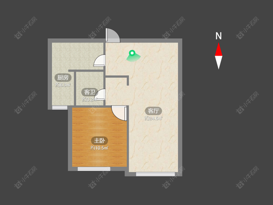 常州青山湾北区在售二手房源户型图_小牛看房