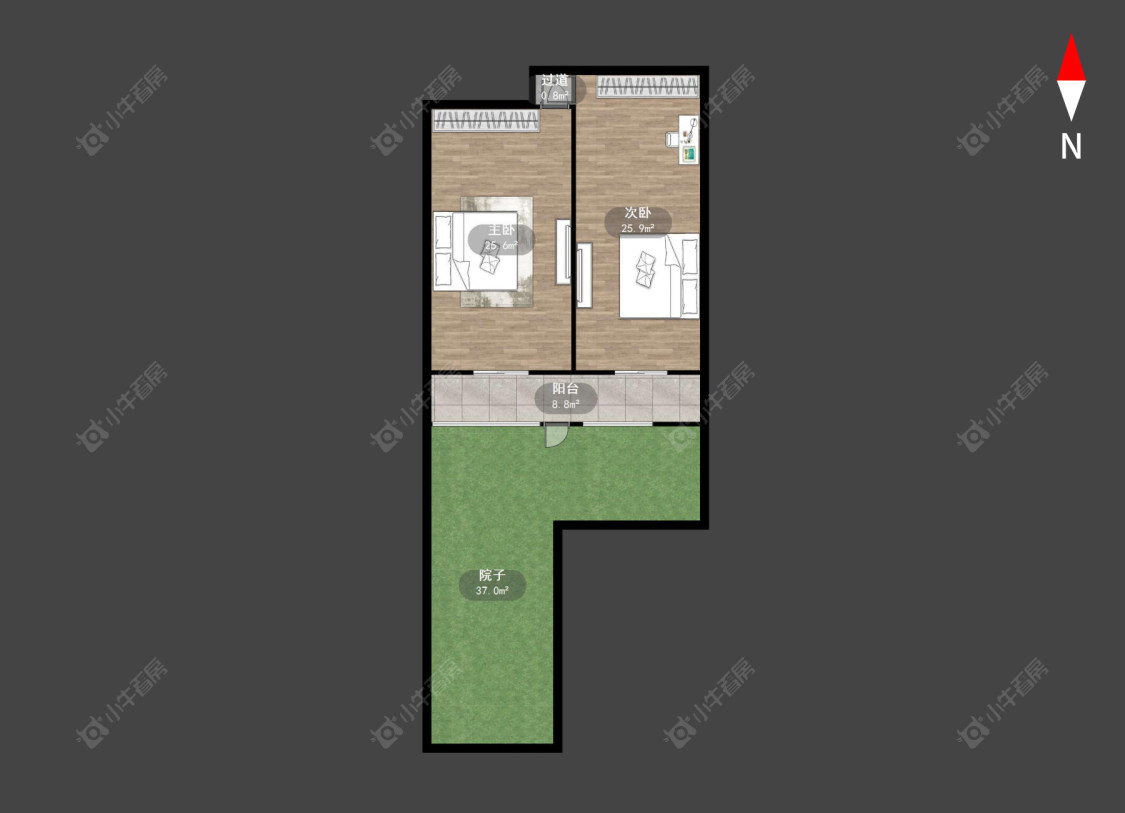 常州张家村在售二手房源户型图_小牛看房