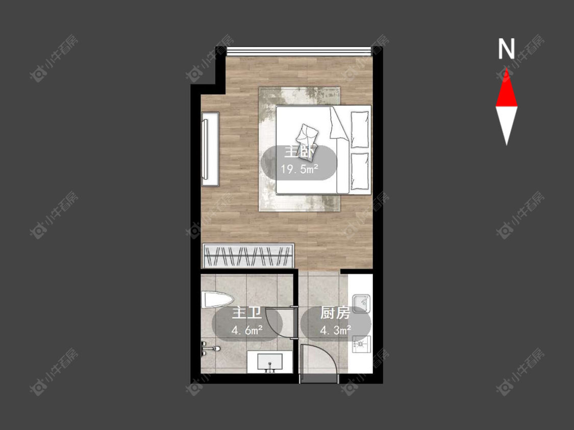 常州天禄商务广场在售二手房源户型图_小牛看房