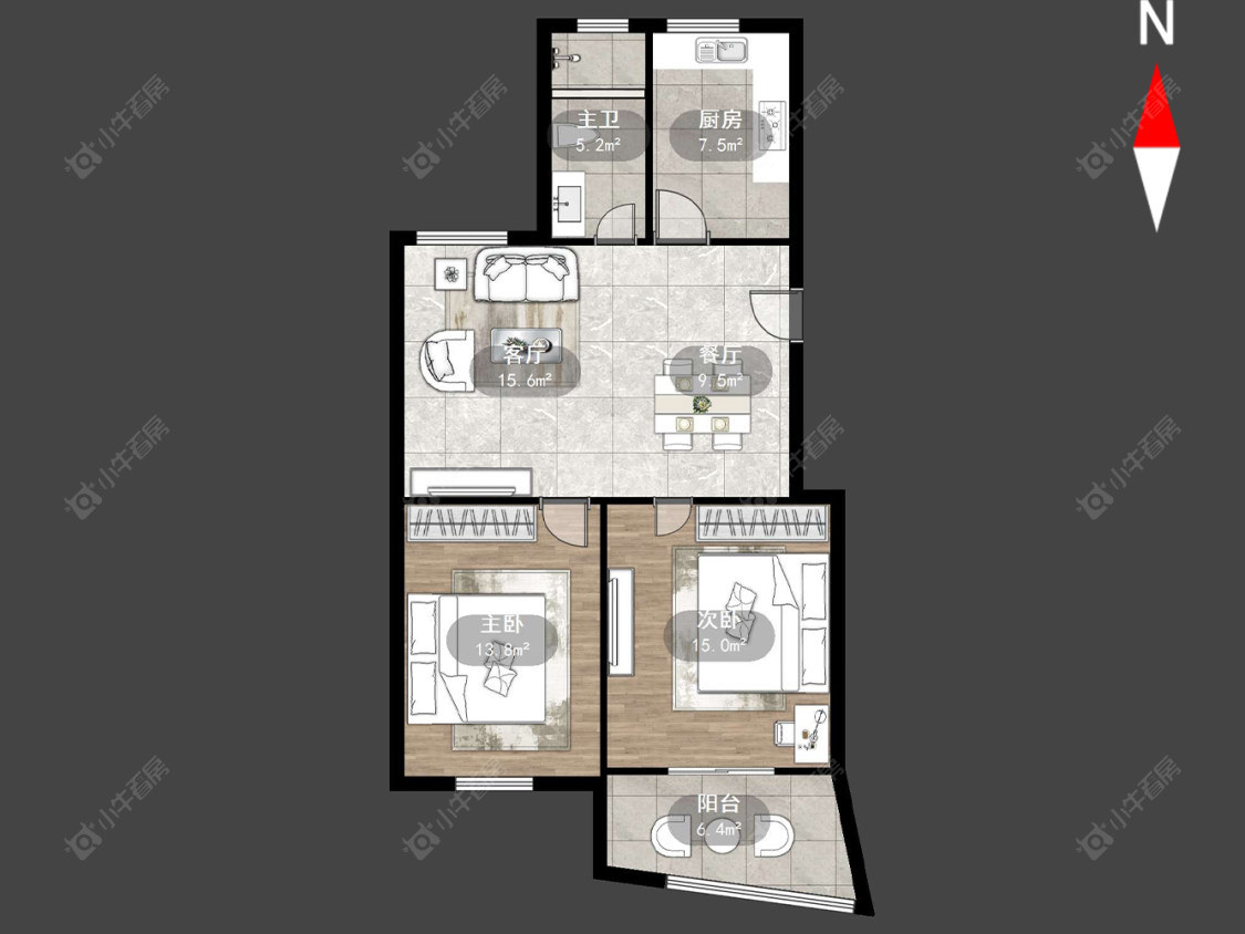 名桂坊房源户型图 常州名桂坊在售二手房源户型图_小牛看房