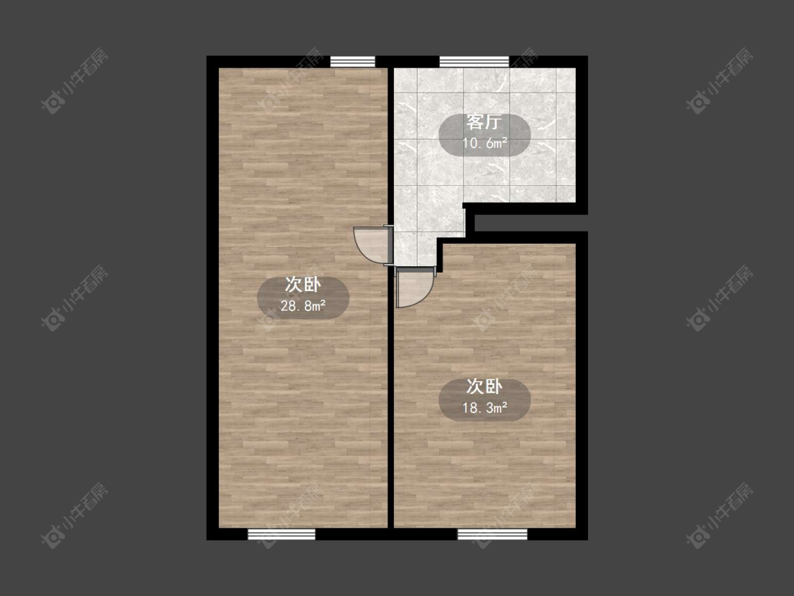 常州西新桥二村在售二手房房源户型图_小牛看房