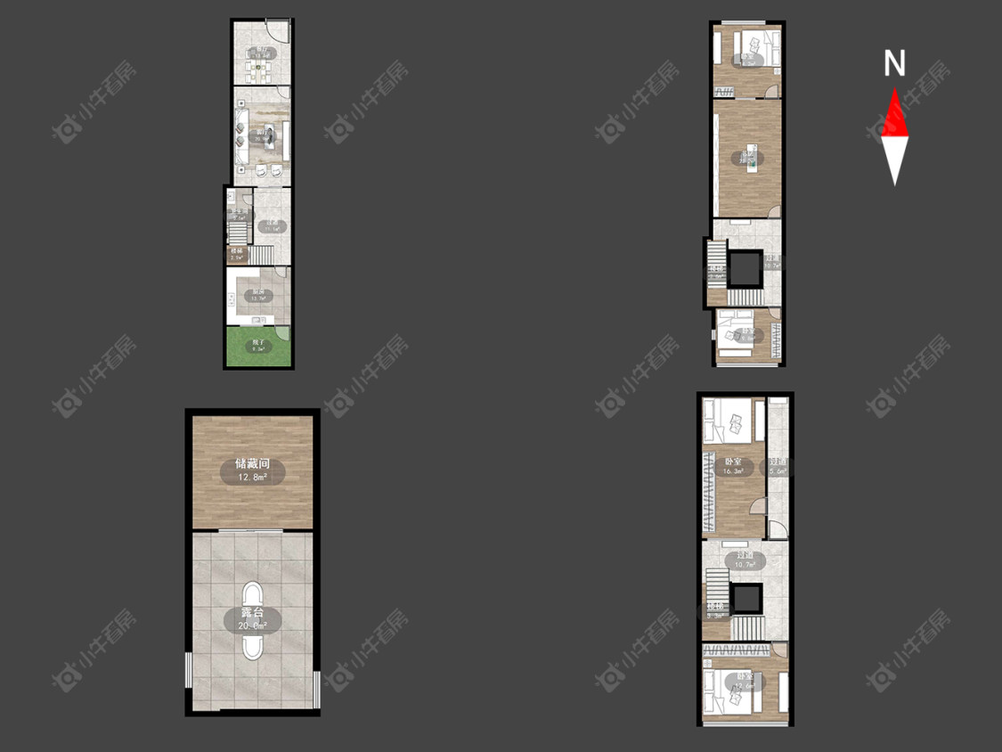 常州新建村委在售二手房房源户型图_小牛看房