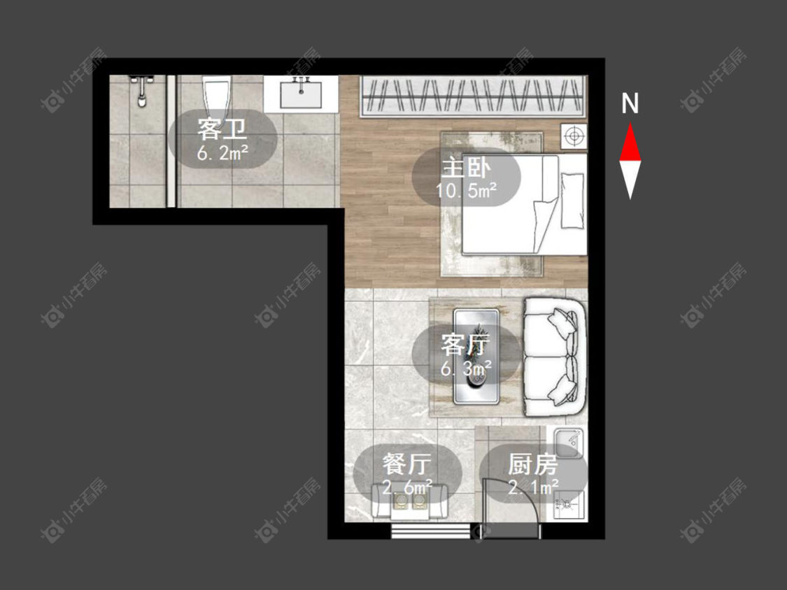 常州友谊家苑在售二手房房源户型图_小牛看房