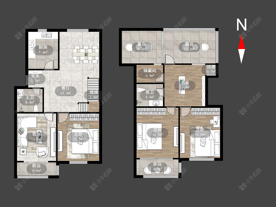常州丽乐公寓在售二手房源户型图_小牛看房