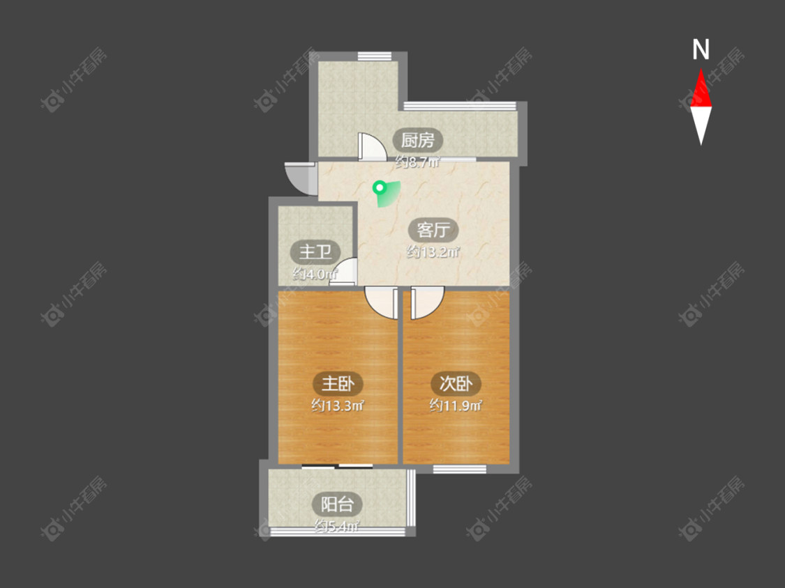 常州清潭六村在售二手房源户型图_小牛看房