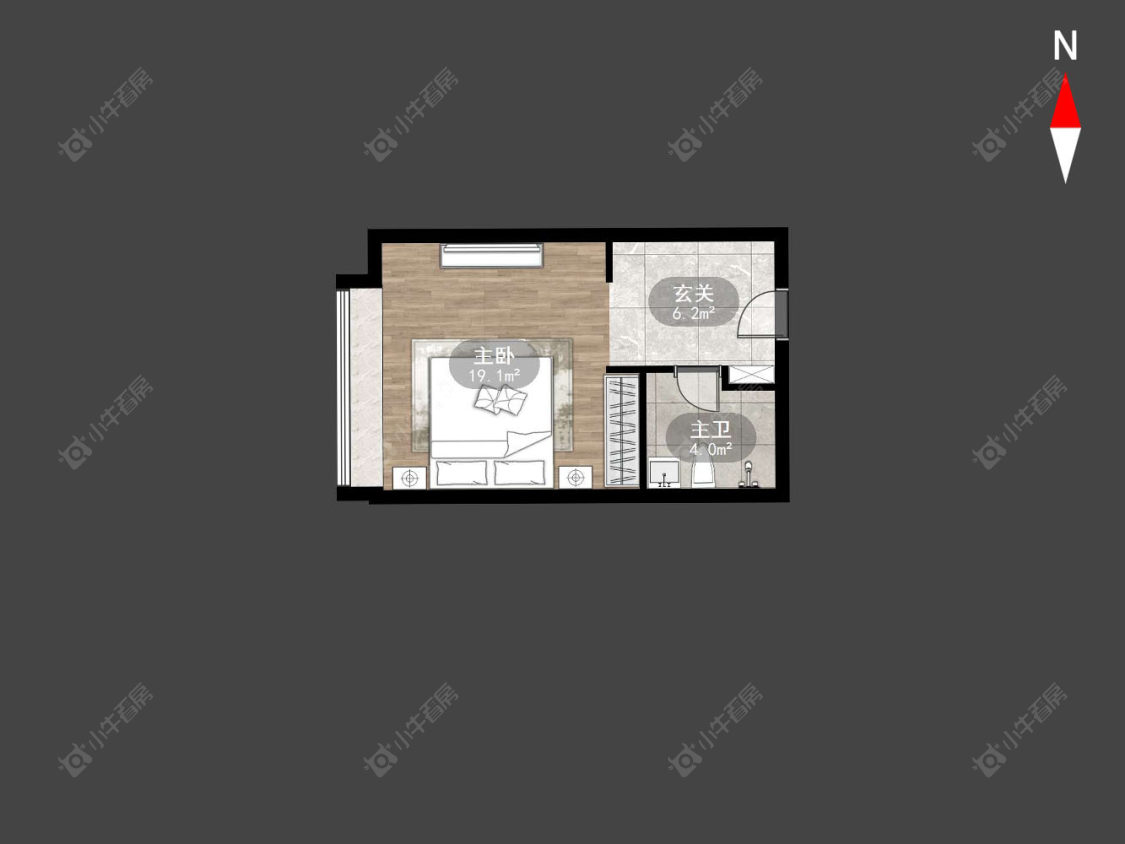 常州宝龙城市广场在售二手房源户型图_小牛看房