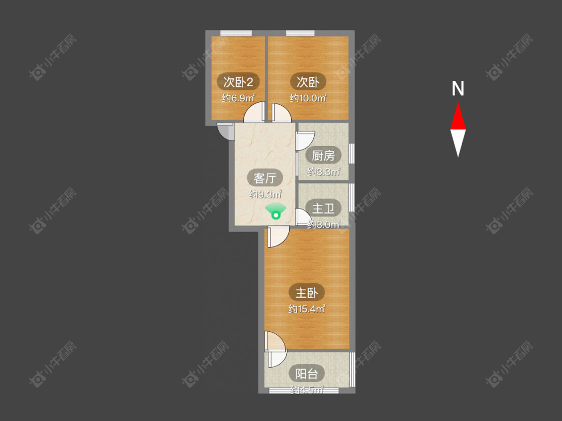 西横街房源户型图 常州西横街在售二手房源户型图_小牛看房