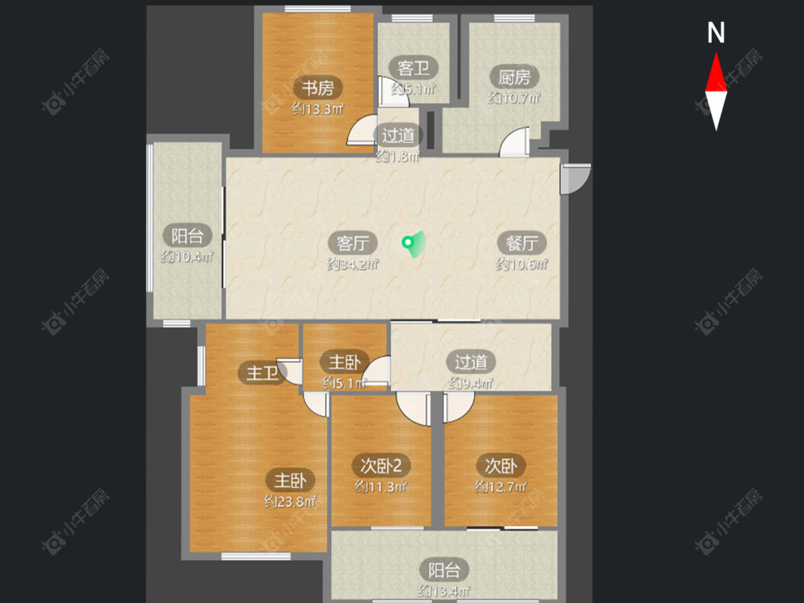 常州金新御园在售二手房源户型图_小牛看房