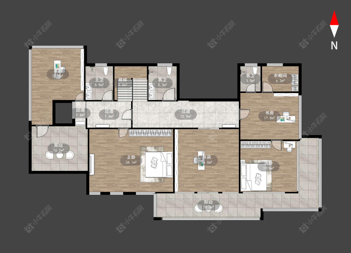 常州江南豪华花园在售二手房源户型图_小牛看房