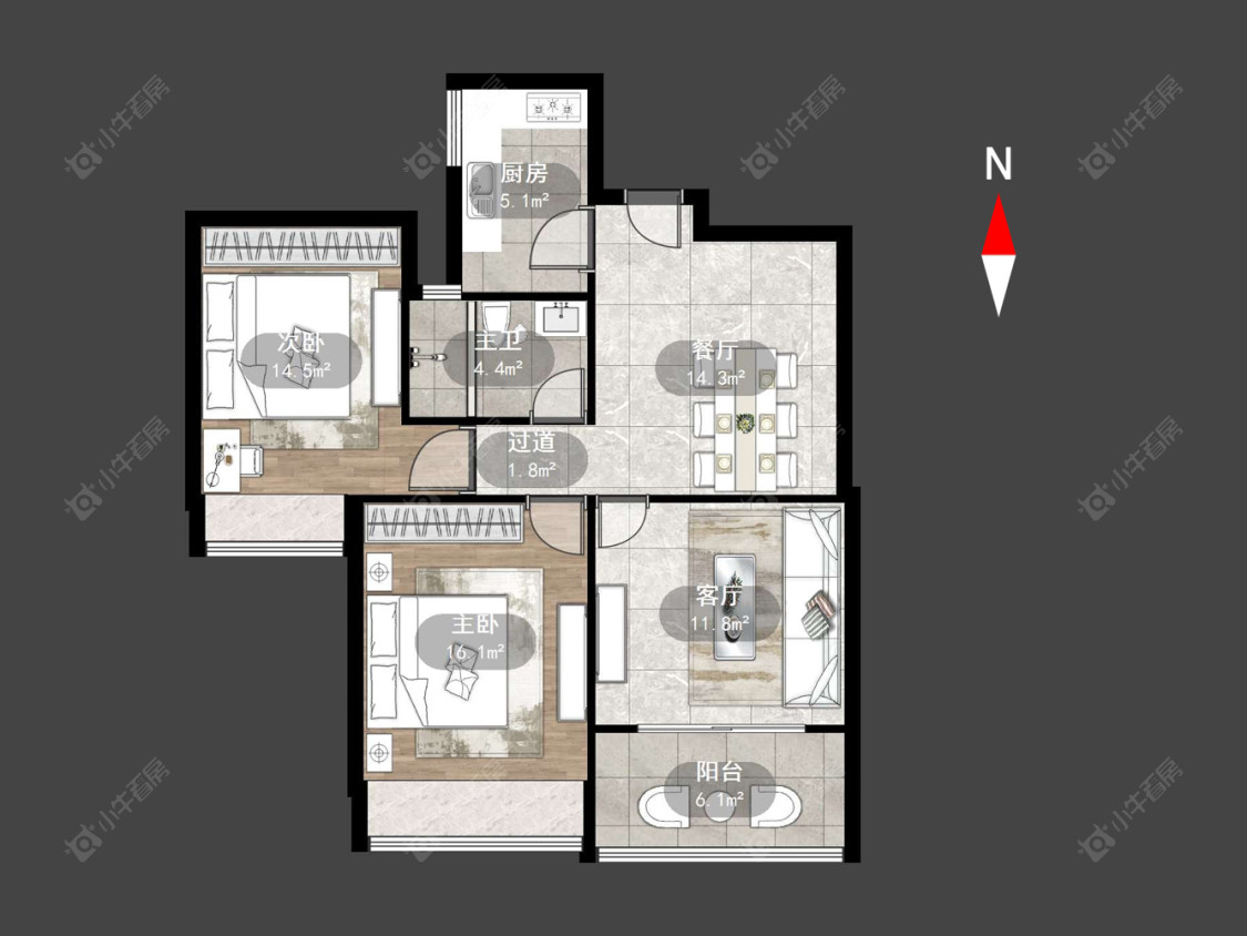 常州馨都苑2室2厅1卫在售二手房房源图片
