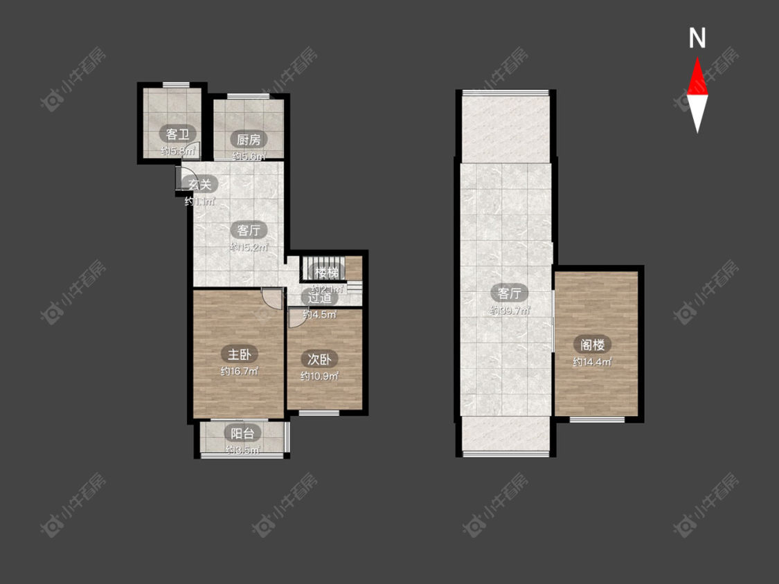 常州翠竹新村南区在售二手房房源户型图_小牛看房