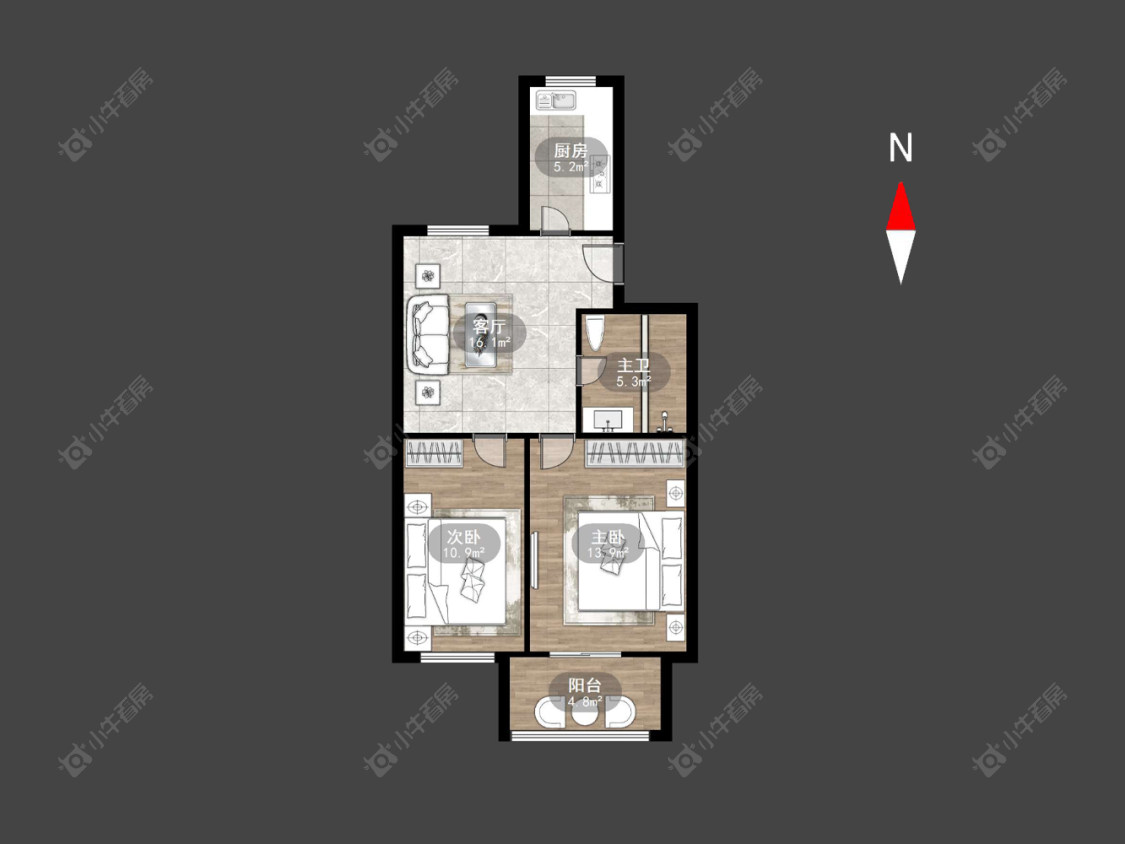 常州惠山苑在售二手房房源户型图_小牛看房