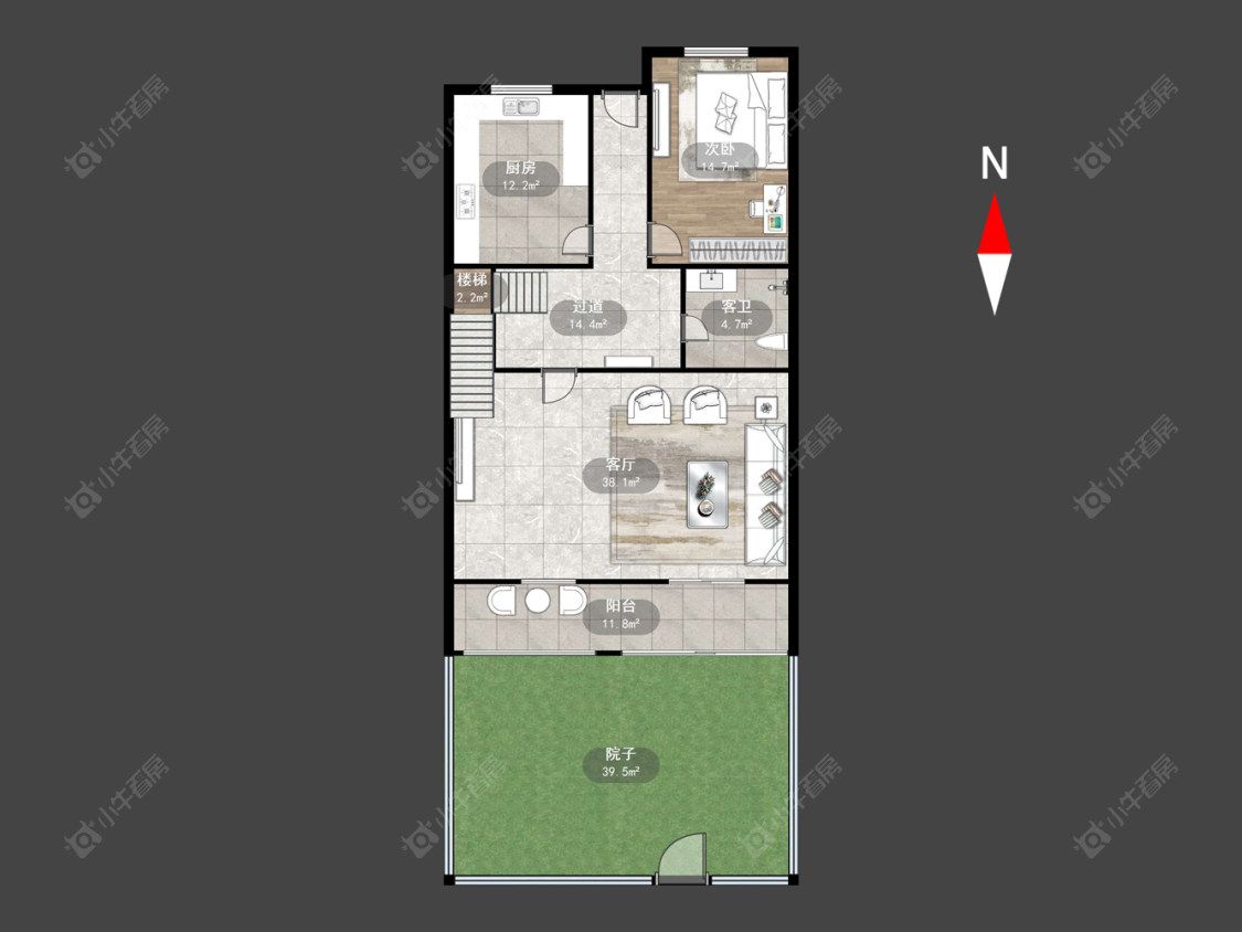 常州临江花苑在售二手房源户型图_小牛看房