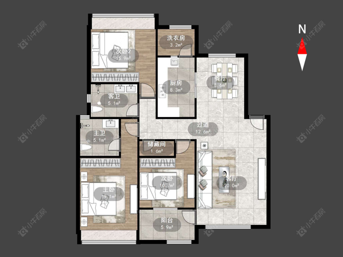 常州奥林匹克花园在售二手房源_小牛看房