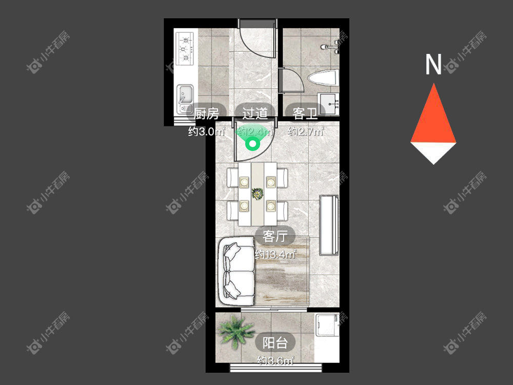 泰盈八千里房源室内图 常州泰盈八千里在租房源室内图_小牛看房