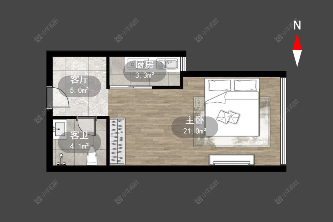 常州香江壹品在售二手房源户型图_小牛看房