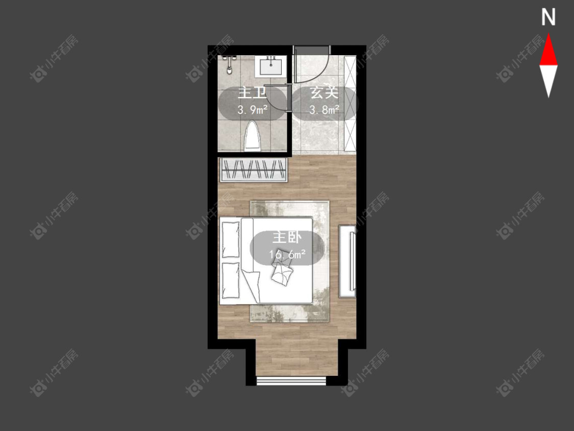 九洲新世界广场房源户型图 常州九洲新世界广场在售二手房源户型图_小牛看房