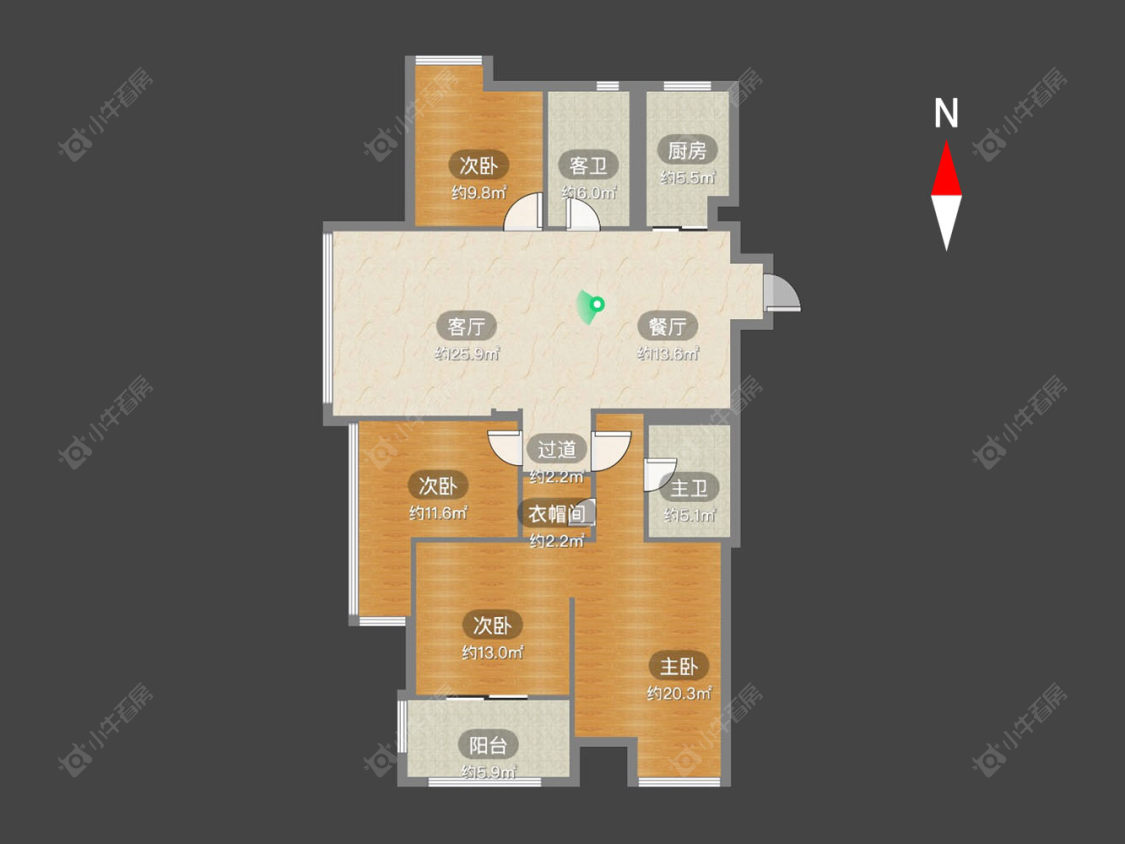 永宁雅苑房源户型图 常州永宁雅苑在售二手房源户型图_小牛看房