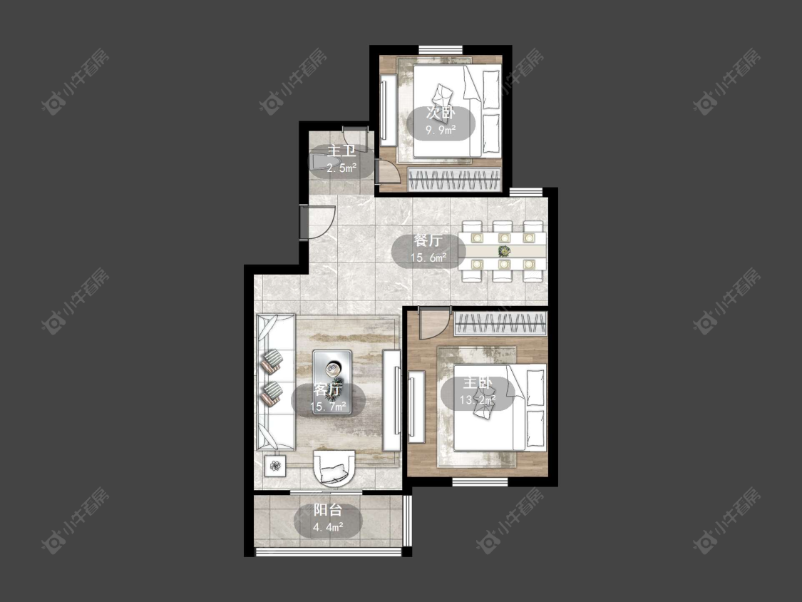 东南新城房源户型图 丹阳东南新城在售二手房源户型图_小牛看房