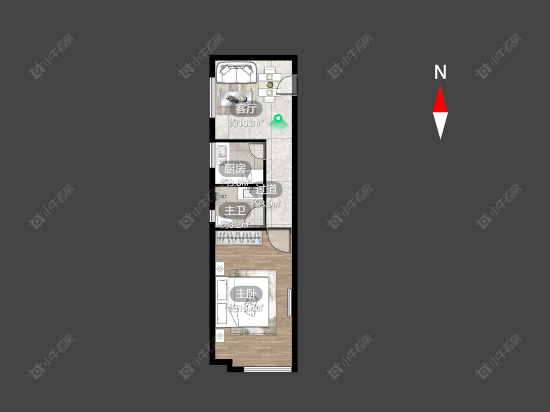 常州新名园在售二手房房源户型图_小牛看房