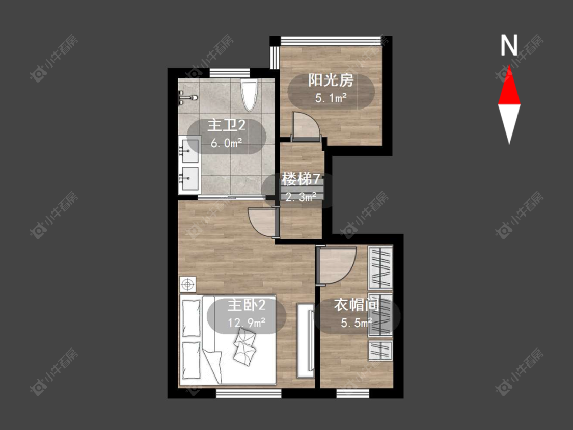 常州东渡海派青城在售二手房源户型图_小牛看房