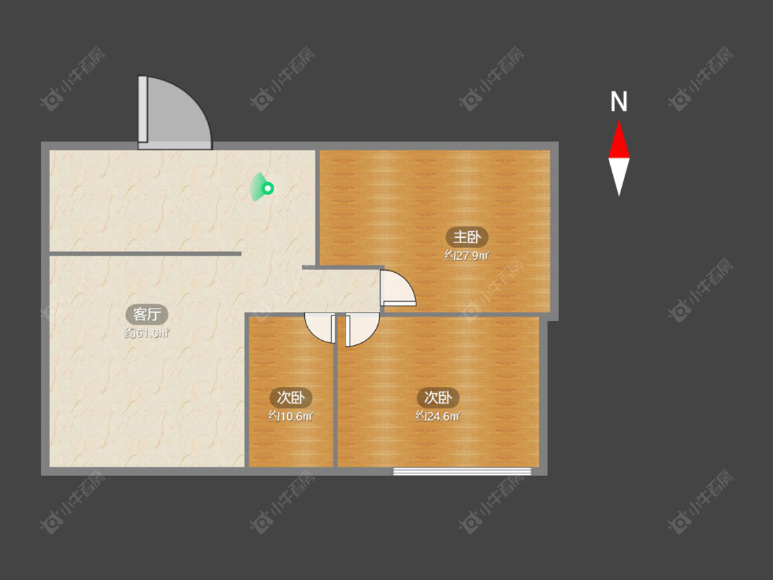 常州府琛商务广场在售二手房源户型图_小牛看房