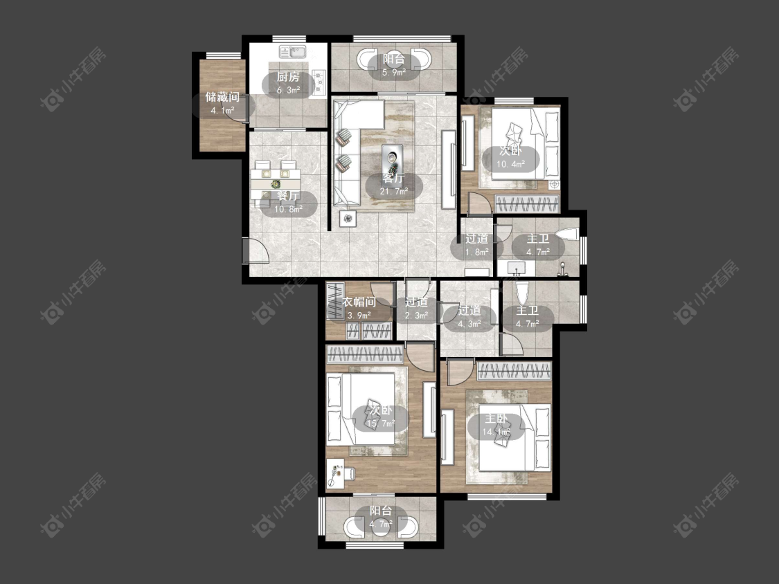 普善人家房源户型图 丹阳普善人家在售二手房源户型图_小牛看房