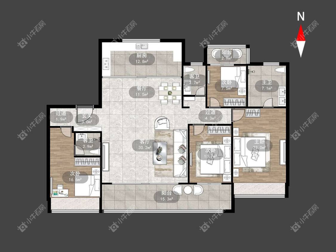 常州万科新都会租房_小牛看房