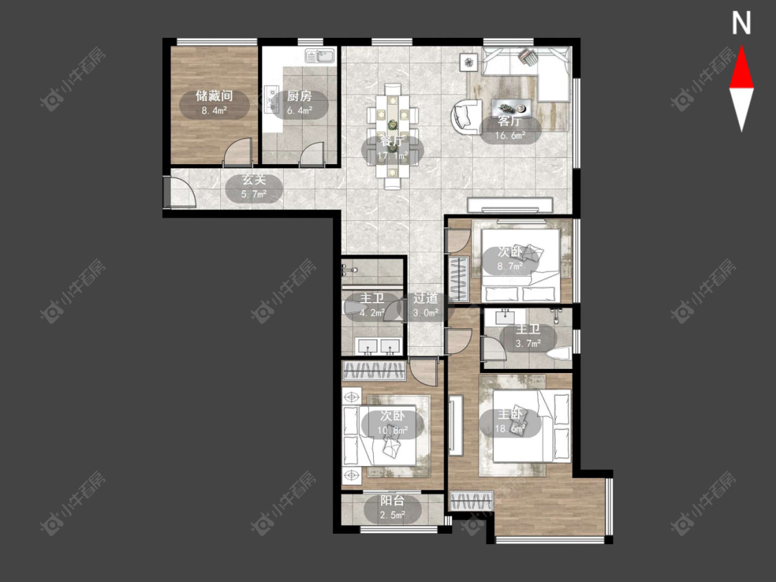 嘉宏盛世房源户型图 常州嘉宏盛世在售二手房源户型图_小牛看房