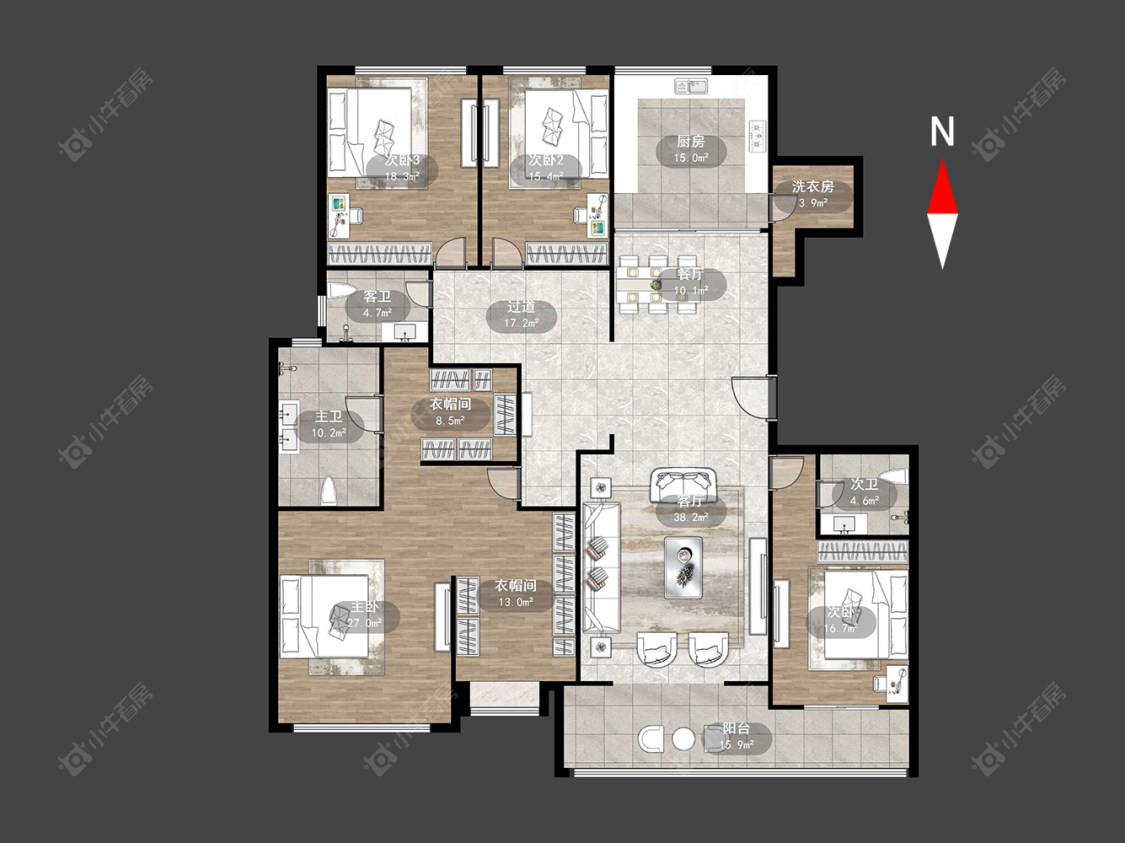 常州金新鼎邦在售二手房源户型图_小牛看房