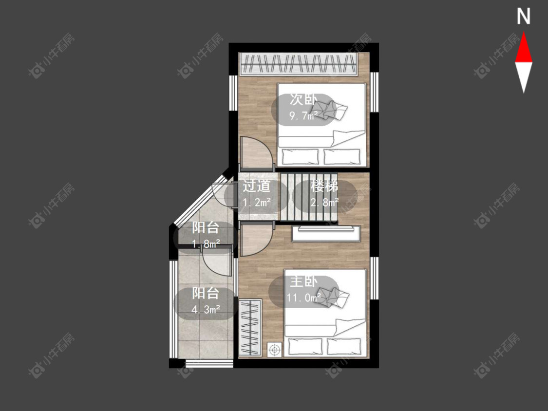 常州椿桂坊教工宿舍楼在售二手房源户型图_小牛看房