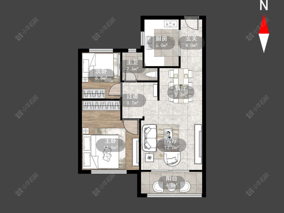 大明丰泰苑房源户型图 常州大明丰泰苑在售二手房源户型图_小牛看房