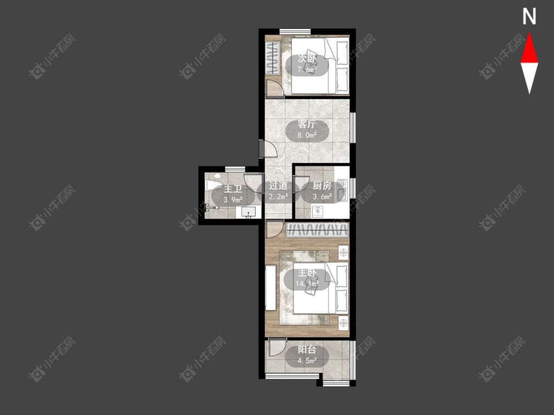 常州北直街在售二手房源_小牛看房