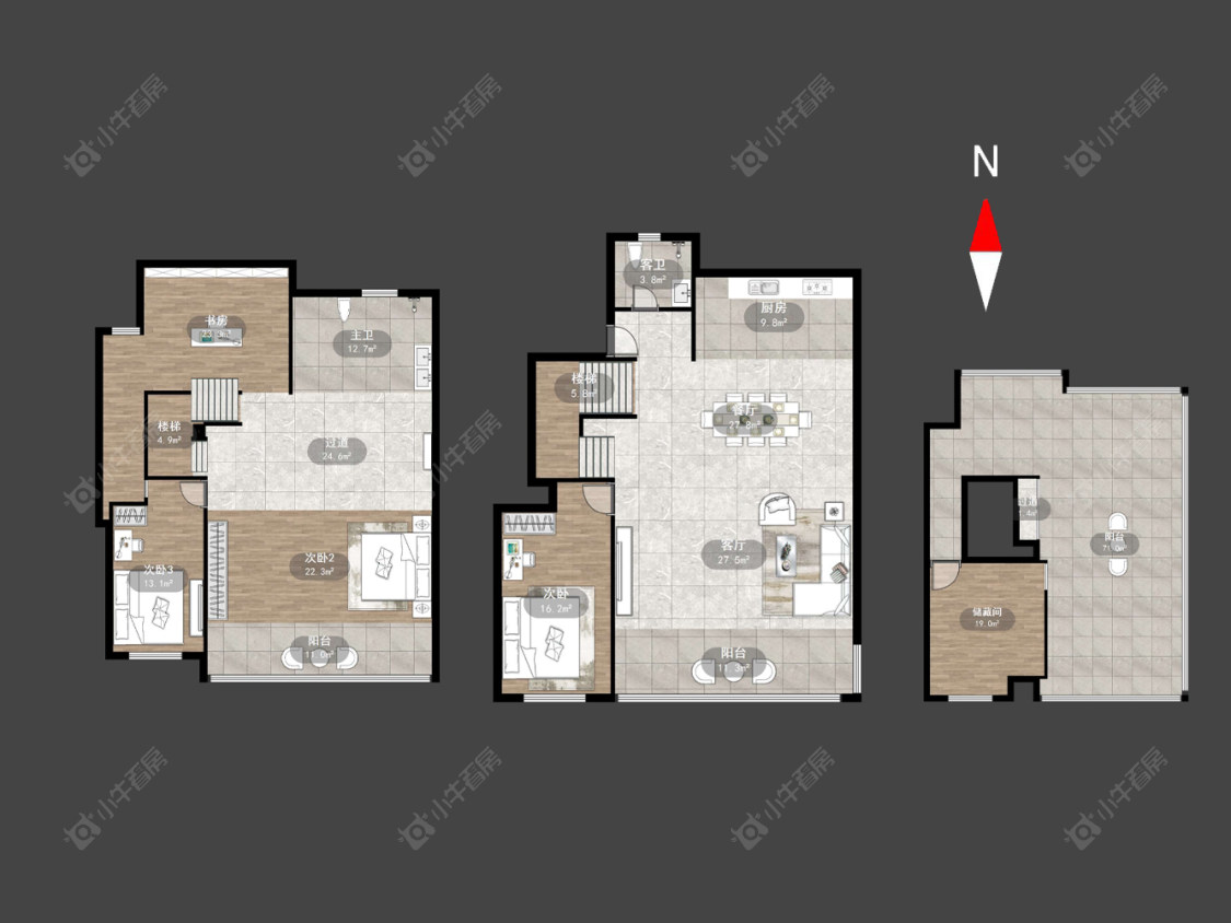 印山风华房源户型图 常州印山风华在售二手房源户型图_小牛看房